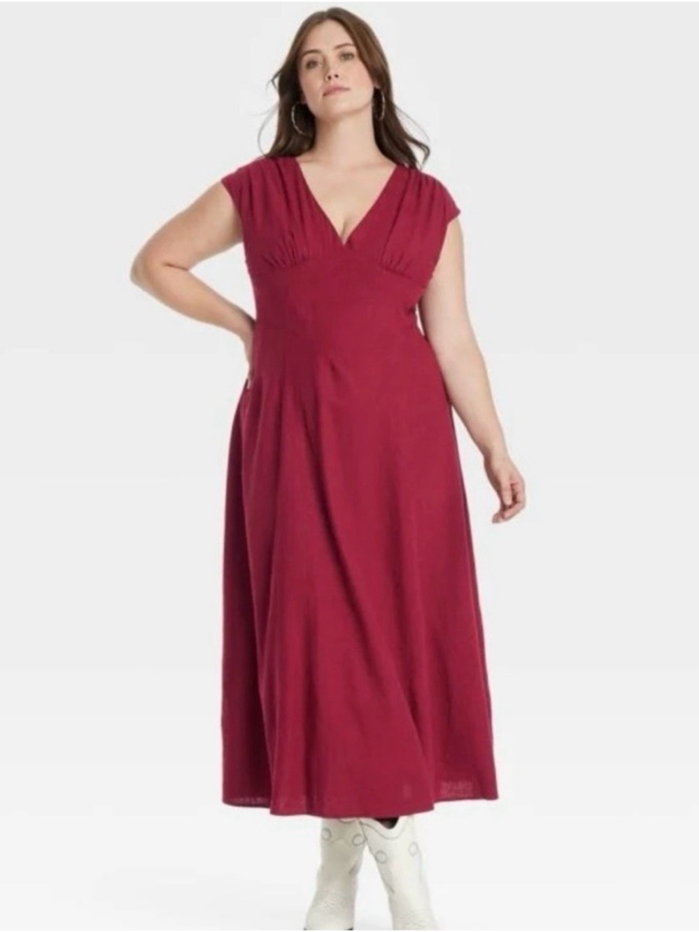 Universal Thread Deep Berry Dress